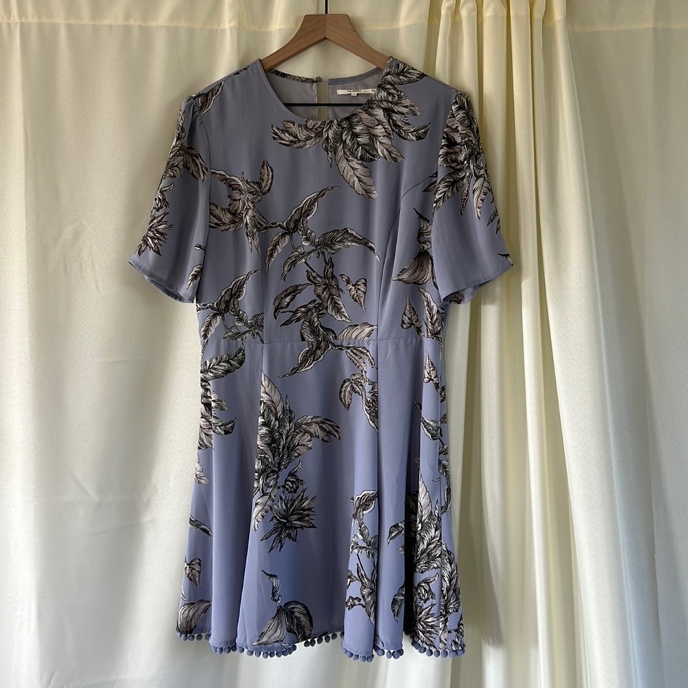 TULAROSA Periwinkle Floral Dress
